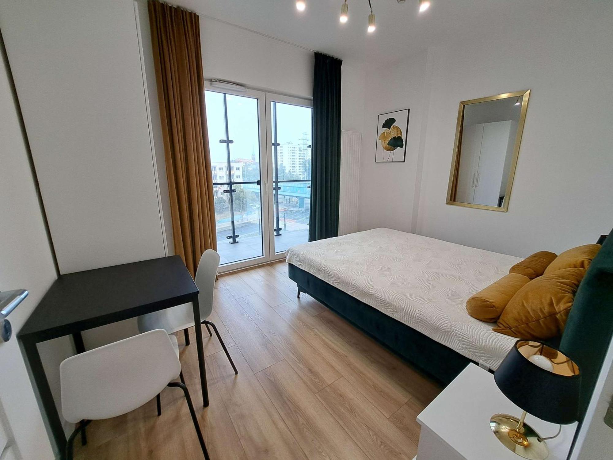 Apartamenty Wola Tower Varsóvia Exterior foto