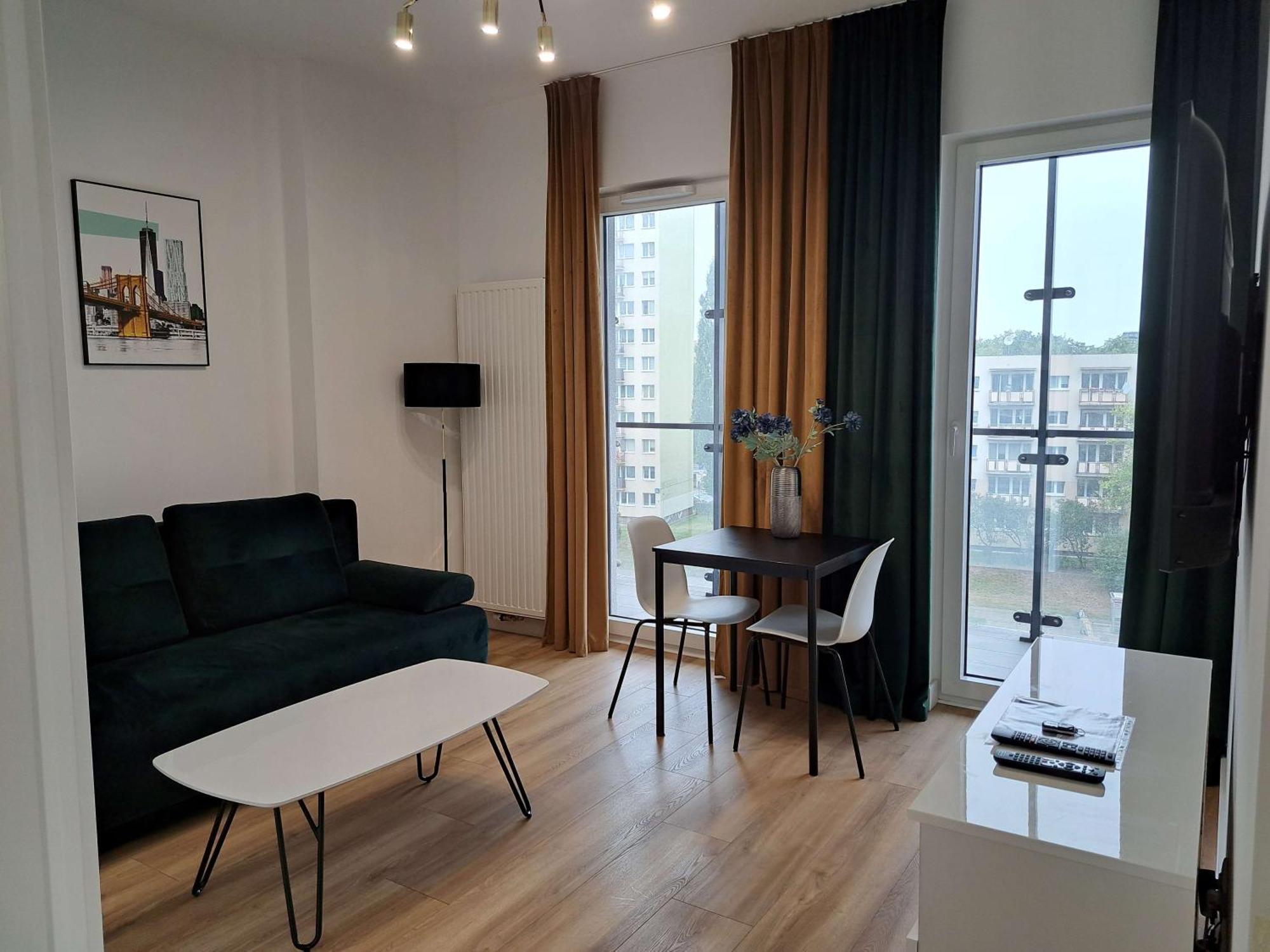 Apartamenty Wola Tower Varsóvia Exterior foto